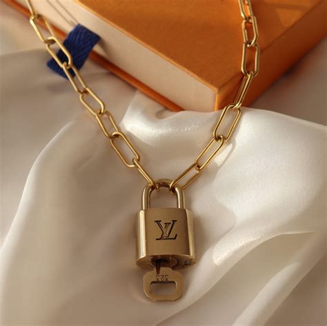 louis vuitton lock necklace fake|knock off Louis Vuitton jewelry.